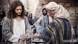 curación de un leproso por Jesús